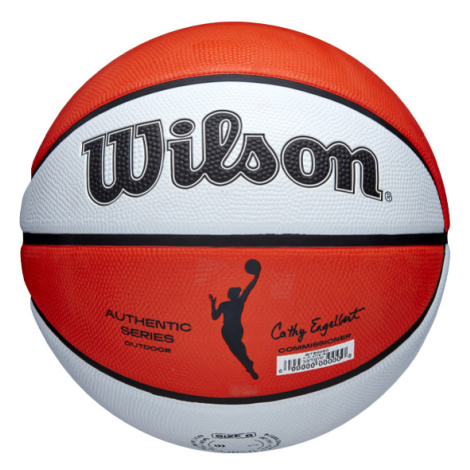 Wilson WNBA Authentic Series Outdoor Basketball Ball - Unisex - Lopta Wilson - Biele - WTB5200-0