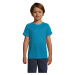 SOĽS Sporty Kids Detské funkčné tričko SL01166 Aqua