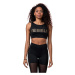 Women's top Nebbia Intense Gold Mesh Mini Top 830 black XS