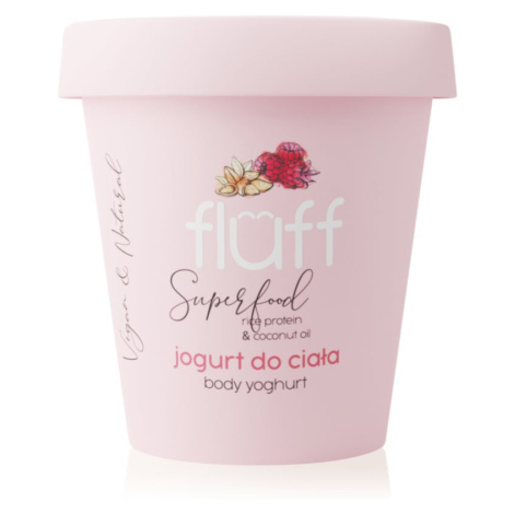 Fluff Raspberries & Almonds telový jogurt Rice Protein & Coconut Oil