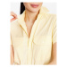 Polo Ralph Lauren Košeľové šaty 211904864001 Žltá Regular Fit