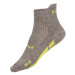 Litex Športové ponožky CoolMax 9A016 reflexne zelená
