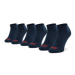 Levi's® Súprava 3 párov nízkych členkových ponožiek 903050001 Tmavomodrá