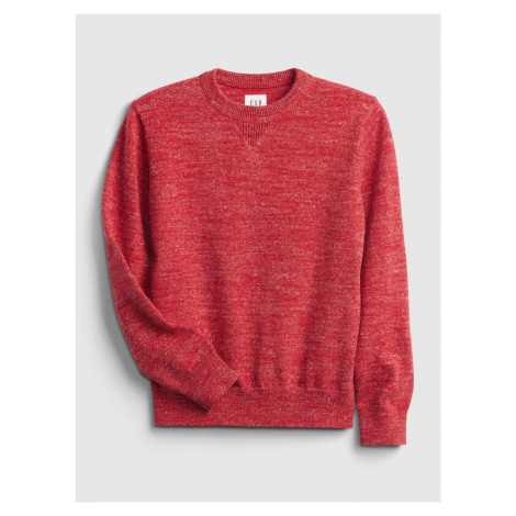 GAP Detský pletený sveter Červená