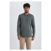 DEFACTO Slim Fit Polo Neck Sweater