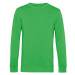 B&amp;C Unisex tričko s dlhým rukávom WU31B Apple Green