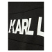 KARL LAGERFELD Každodenné šaty Z12206 S Čierna Relaxed Fit