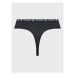 Calvin Klein Underwear Súprava 2 kusov stringových nohavičiek 000QD3990E Čierna