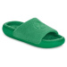 Crocs  Classic Towel Slide  Å¡portovÃ© Å¡Ä¾apky ZelenÃ¡