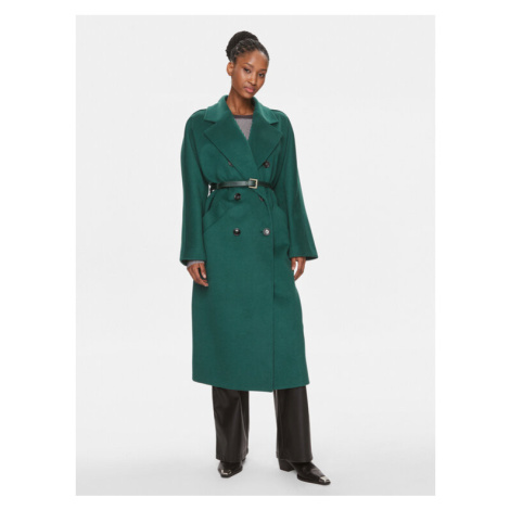 Imperial Prechodný kabát KH36GID Zelená Oversize
