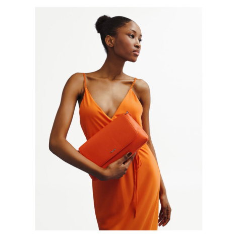 Calvin Klein Letné šaty K20K206776 Oranžová Regular Fit