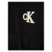 Calvin Klein Jeans Mikina Toweling Mono Cn IB0IB01684 Čierna Regular Fit