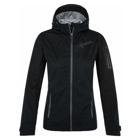 Kilpi BELTRA-W Dámska softshell bunda RL0104KI Čierna