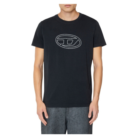 Tričko Diesel T-Diegor-E9 T-Shirt Čierna