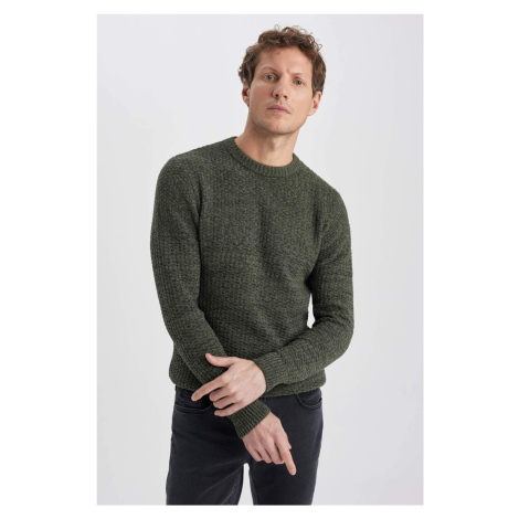 DEFACTO Standard Fit Crew Neck Knitwear Pullover