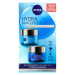 Nivea Hydratačný denný + nočný gél Hydra Skin Effect 2x50ml