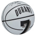 Wilson NBA PLAYER ICON MINI BSKT DURANT Mini basketbalová lopta, biela, veľkosť