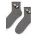 Dámské vzorované ponožky model 15021211 - Steven ecru 38-40