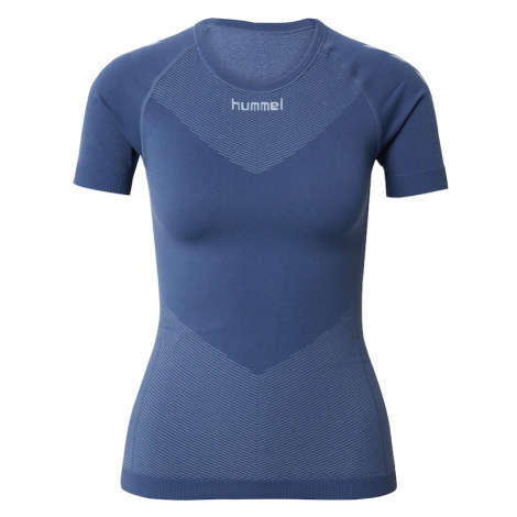 Hummel Funkčné tričko 'First Seamless'  modrosivá / svetlomodrá