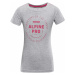 Alpine Pro Yvato Detské tričko KTSU362 šedá