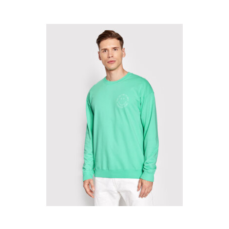 United Colors Of Benetton Mikina 3XU5U102A Zelená Relaxed Fit