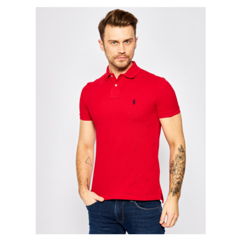 Polo Ralph Lauren Polokošeľa Core Replen 710548797 Červená Slim Fit