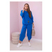 Cotton tracksuit cornflower blue