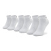 Skechers Súprava 3 párov kotníkových ponožiek unisex SK43022 Biela
