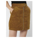 Brown corduroy skirt Jacqueline de Yong Kira