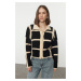 Trendyol Stone Soft Texture Knitted Cardigan