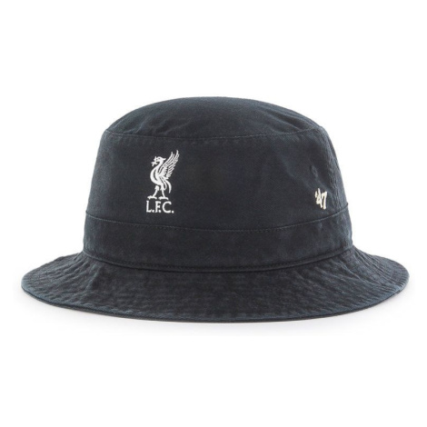 Klobúk 47brand EPL Liverpool čierna farba, bavlnený 47 Brand
