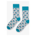 Pánske ponožky MORE 051 MELANŽOVĚ ŠEDÁ