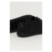 Kožená obuv Camper čierna farba