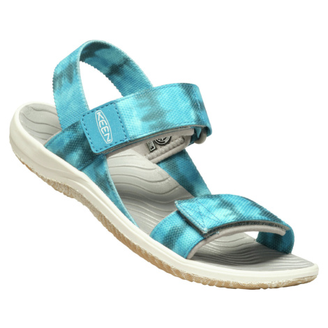Keen Elle Backstrap Children Detské letné sandále 10031218KEN sea moss/fjord blue