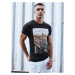 Men's Black T-Shirt Dstreet