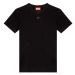 Tričko Diesel T-Reg-Microdiv T-Shirt Black4