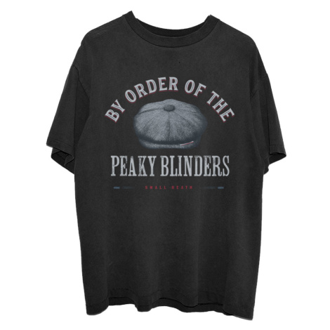Peaky Blinders tričko Flat Cap Čierna