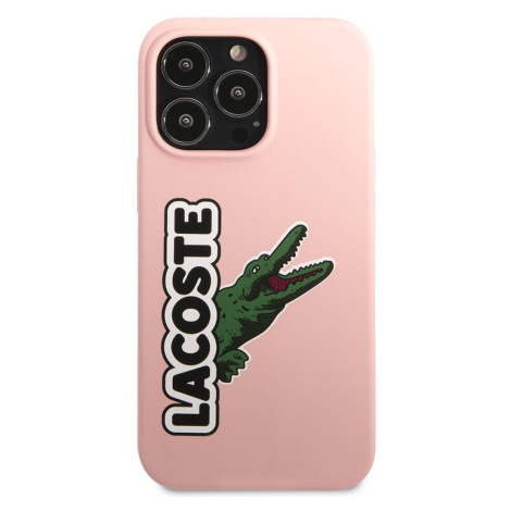 Puzdro na mobil Lacoste Iphone 13 Pro / 13 6,1" ružová farba