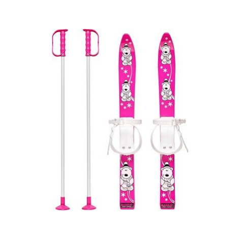 Master Baby Ski 70 cm, detské plastové lyže ružové
