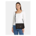 Calvin Klein Kabelka Re-Lock Quilt Shoulder Bag-Satin K60K611300 Čierna