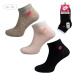 Raj-Pol Woman's 3Pack Socks W Lotto