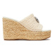 Guess Espadrilky Elsia FLGELA ELE04 Écru