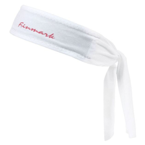 Finmark FUNCTIONAL HEADBAND Funkčná čelenka, biela, veľkosť