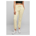 Women's Organic High-Waisted Sweatpants Soft Yellow