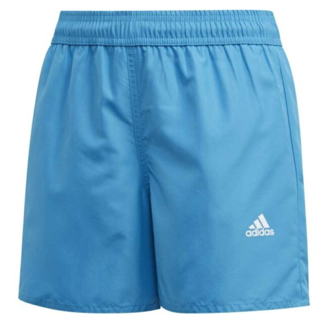 adidas BOS SHORTS Chlapčenské plavecké šortky, svetlomodrá, veľkosť