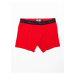 PÁNSKE ČERVENÉ BOXERKY BR-BK-4476.28P-RED