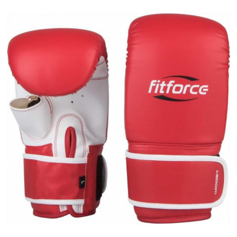 Fitforce WIDGET Boxerské rukavice, červená, veľkosť