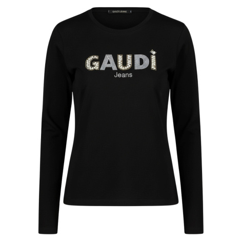 GAUDI Detailed Logo Black tričko Gaudí