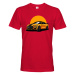 Pánské tričko s potlačou Ford Mustang -  tričko pre milovníkov aut