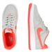 Nike Sportswear Tenisky 'Air Force 1'  sivá / oranžová / biela